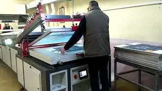 serigrafi baskı makinası