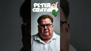 REAL LIFE Family Guy Characters - AI Art
