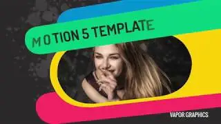 Colour Lines: Template for Apple Motion 5 and Final Cut Pro X