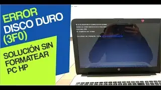 MI PC HP No encuentra el dispositivo de arranque Disco duro no detectado 3F0 Boot Device Not Found