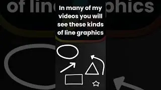 Line Drawing Graphics in DaVinci Resolve's Fusion. 