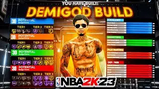 BEST GAME BREAKING BUILD IN NBA 2K23! *NEW* BEST INTERIOR FINISHER BUILD NBA 2K23! BEST BUILD 2K23