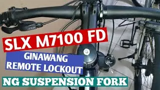 SHIMANO SLX FD SHIFTER | GINAWANG REMOTE LOCKOUT NG SUSPENSION FORK |
