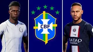 eFootball 2023 brazilian FACES