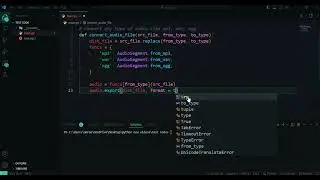 One function to convert any audio type like mp3 wav ogg