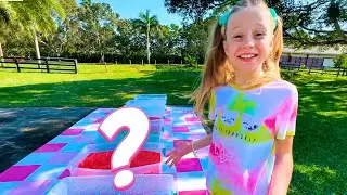 Desafio de Nastya e caixas misteriosas