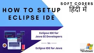 How to setup Eclipse IDE for Java developers in Hindi.