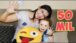 AGRADECIMENTO 50 MIL INSCRITOS - DANY E CADU