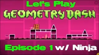 Steamrolling!! (Let's Play Geometry Dash) [1]