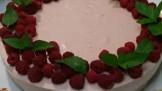 Малиновое наслаждение.Торт.Невероятно нежный,воздушный,ароматный.