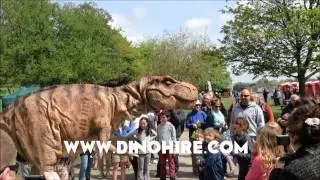 Dinosaur for Hire !  Hire a T-Rex for your event ! Hire a Dinosaur!