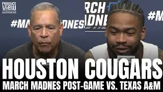 Houston Cougars & Kelvin Sampson React to Houston Cougars Beating Texas A&M, Making Sweet-16