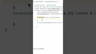 Coroutine scope vs Global scope  