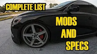 GS430 COMPLETE MODS AND SPECS