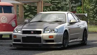 1000 HP Nissan Skyline R34 GT-R | Assetto Corsa Realistic Graphics