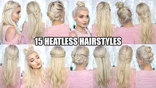 15 BRAIDED HEATLESS BACK TO SCHOOL HAIRSTYLES!