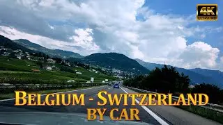 From Belgium to Switzerland by car. Outdoor Travel