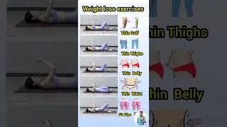 weight loss exercises at home#yoga #weightloss #fitnessroutine #yoga