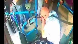 Beat bus driver - Avtobus surucusunu doyduler!!!