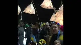 Christmas in a rural town