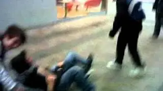 Lloyd, Charlie, Jordan + McCann outside KFC