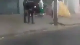 Mientras tanto la gente en situación de calle con lo poco y nada que tienen