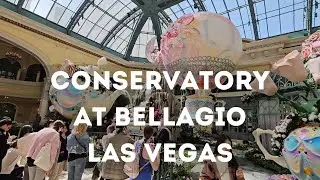 Walk Around Conservatory at Bellagio Las Vegas
