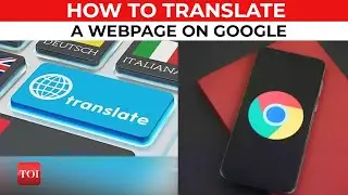 Need to translate a webpage to a different language? Try this