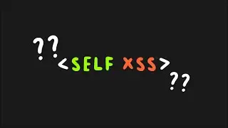 Self XSS ??