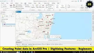 04: Creating Point data in ArcGIS Pro | Digitizing Features