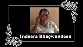 Death Announcement - Indeera Bhagwandeen