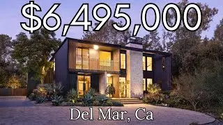 TOUR A $6M Del Mar California Luxury Home | San Diego Real Estate | JOHNNY NOE'S TOURS