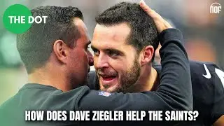 How does Dave Ziegler help the Saints?