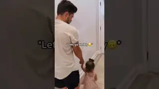 TODDLER KICKED DADDY OUT