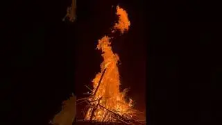 Camp 🏕️ Fire 🔥 Night on the Beachfront @Pundaquit beach #zambales #philippines