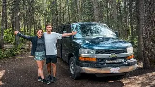Naše obytná dodávka v Kanadě 🇨🇦 (Chevrolet Express 3500)
