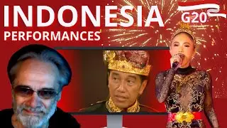 INDONESIA | AMAZING  CULTURAL SHOW  AT Gala Dinner  G20  IN BALI | REACTION by @GianniBravoSka