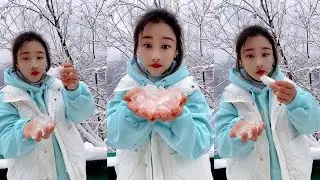 HARD ICE EATING + SNOW ICE / ICE EATING