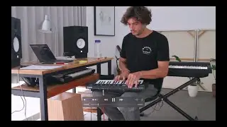 Psychedelic Funk Groove -  Yamaha Reface CP -  Telecaster Jim Root Guitar    Sterling Stingray Bass