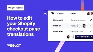 How to edit your Shopify checkout page translations