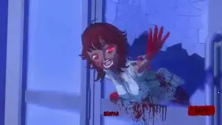 Ayano Akari (My OC) And Yuno Crying For Sayaka's Death In The Good Ending In Saiko No Sutoka