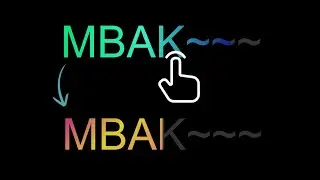 【MBAK】Pure CSS | CSS Text Gradient Color Transition Effects #OnlineTutorials