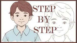 Как нарисовать мальчика \\ нарисовать ребенка // How to draw a boy \\ draw a child