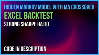 Building a Backtesting Model in Excel for MA Crossover and HMM