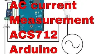 ac current measurement using acs712 current sensor and Arduino