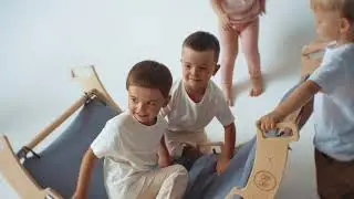 Коллекция мебели Limoni Kids / Детская мебель из березовой фанеры.  Монтессори Дома.