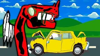 ALPHABET LORE Cars in BeamNG Drive But Something is weird  (A - M)