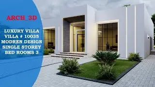 Small Villa | Modern House Design | Single Storey Villa design #architecture #lumionarchitectural
