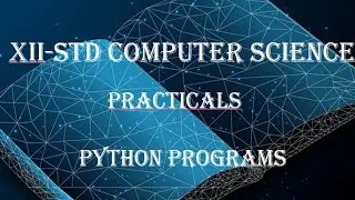 XII Std computer science practical1(a)|python program| Factorial of the given number