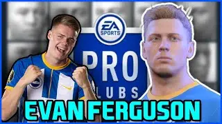 FIFA 23 EVAN FERGUSON Pro Clubs Look alike